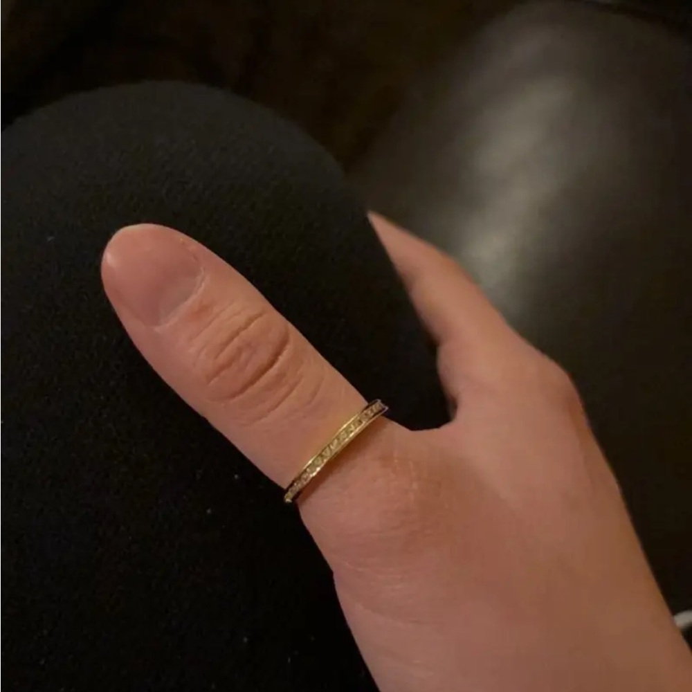 Retro Bohemian Gold Stack Ring Set - SIZE 7 - Picture 14 of 16